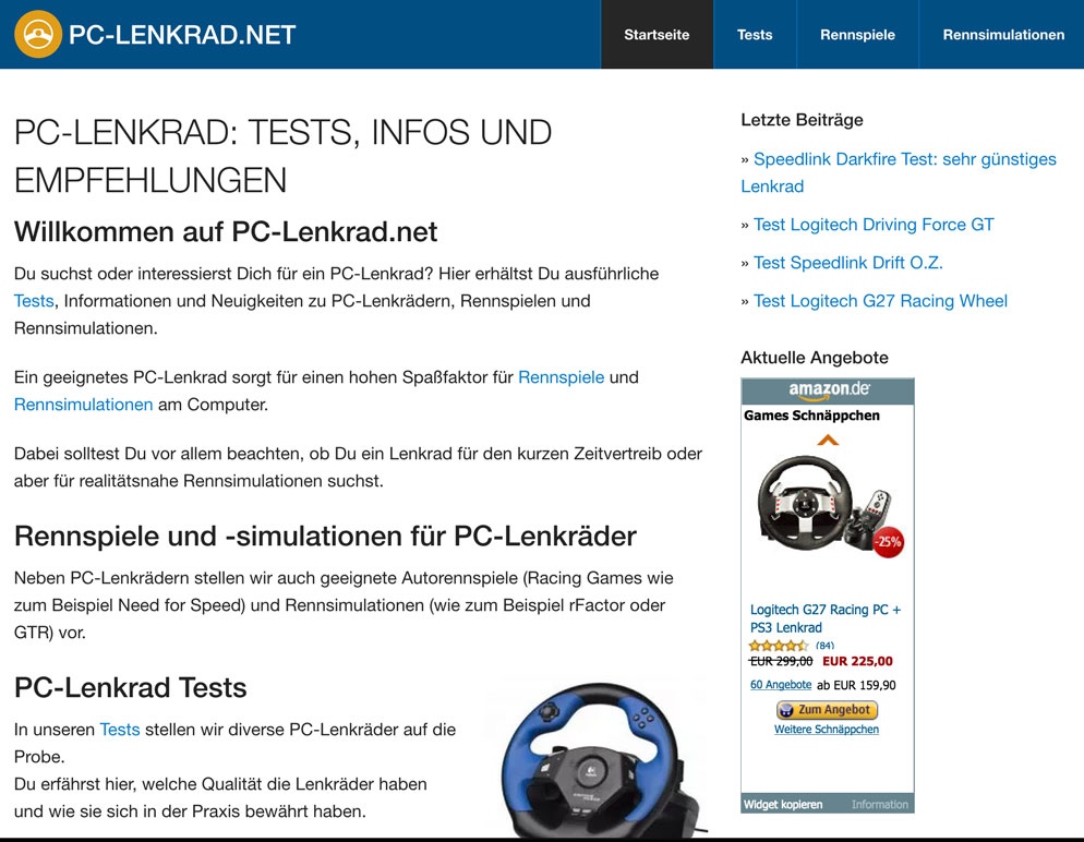 PC-Lenkrad